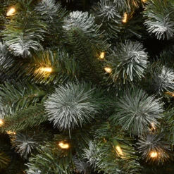 7.5’ Pre-Lit Finley Pine Artificial Christmas Tree - Clear Lights -Northlight Shop dnat pefi38 307 75 2 55086.1587645165