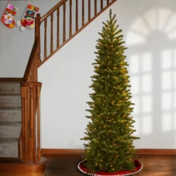 Christmas Central 7.5’ Pre-Lit Pencil Fir Artificial Christmas Tree, Clear Lights 9 Christmas Central 7.5’ Pre-Lit Pencil Fir Artificial Christmas Tree, Clear Lights -Northlight Shop dnat pegf4 334 75 4 49329.1665174045