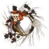Christmas Central Skeleton With Necktie Ribbons Halloween Wreath, Black And White 24-Inch 1 Christmas Central Skeleton With Necktie Ribbons Halloween Wreath, Black And White 24-Inch -Northlight Shop dnat rah w060931a 33632.1670489793