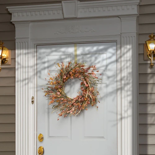 Christmas Central Wild Flowers Artificial Thanksgiving Wreath - 22-Inch, Unlit 5 Christmas Central Wild Flowers Artificial Thanksgiving Wreath - 22-Inch, Unlit - Image 3