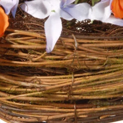 16" Spring Wreath With Basket 8 16" Spring Wreath With Basket -Northlight Shop dnat ras 150316 1 3 57275.1631812649