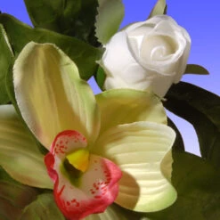 Christmas Central 72" White Rose & Calla Lily Garland -Northlight Shop dnat ras 477803n 1 3 90435.1633778561