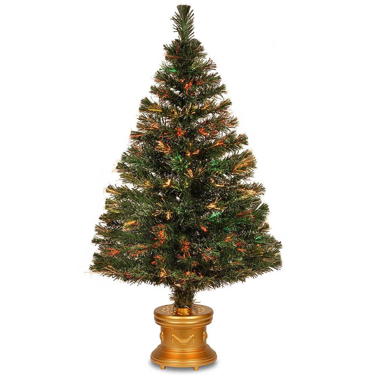 4’ X 26” Pre-Lit Medium Pine Artificial Christmas Tree - Multi-Color Lights - 31422920 3 4’ X 26” Pre-Lit Medium Pine Artificial Christmas Tree - Multi-Color Lights - 31422920