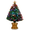 Christmas Central 3' Pre-Lit Medium Artificial Ornamented Christmas Fireworks Tree, Fiber Optic Lights -Northlight Shop dnat szox7 100l 36 1 1 96005.1587645073