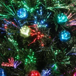Christmas Central 3' Pre-Lit Medium Artificial Ornamented Christmas Fireworks Tree, Fiber Optic Lights 5 Christmas Central 3' Pre-Lit Medium Artificial Ornamented Christmas Fireworks Tree, Fiber Optic Lights -Northlight Shop dnat szox7 100l 36 1 2 05779.1587645073