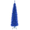 6' Pencil Blue Tinsel Artificial Christmas Tree - Unlit 1 6' Pencil Blue Tinsel Artificial Christmas Tree - Unlit -Northlight Shop dnat tt33 707 60 54836.1587644855