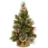 Christmas Central 18" Pre-Lit Medium Wintry Pine Artificial Christmas Tree, Warm White Lights -Northlight Shop dnat wp1 345 18 b1 1 96846.1665580040