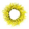 Jasmine Twig Artificial Floral Wreath, Yellow 30-Inch - 33400771 2 Jasmine Twig Artificial Floral Wreath, Yellow 30-Inch - 33400771 -Northlight Shop dpul20305 dw8297 30 1 38285.1588393619