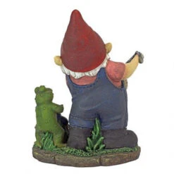 9" Firefighter Gnome Hand Painted Outdoor Garden Statue -Northlight Shop dtosc20ql306832 3 02353.1587644296
