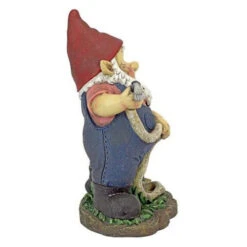 9" Firefighter Gnome Hand Painted Outdoor Garden Statue -Northlight Shop dtosc20ql306832 4 74324.1587644296