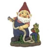 9" Firefighter Gnome Hand Painted Outdoor Garden Statue -Northlight Shop dtosc20ql306832 39405.1587644296