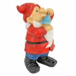 10.5" Sneezing Gnome Hand Painted Outdoor Garden Statue -Northlight Shop dtosc20qm2432600 3 40388.1663776754