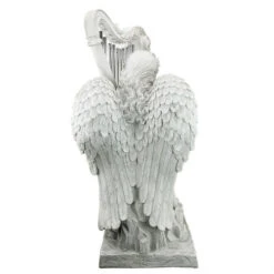 29" Gray Music From Heaven Outdoor Garden Angel Statue 10 29" Gray Music From Heaven Outdoor Garden Angel Statue -Northlight Shop dtosc ng29970 3 52956.1587645068