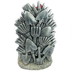 10" Gray And Red Game Of Gnomes Outdoor Garden Statue -Northlight Shop dtosc ql30818 6 49726.1665520824