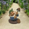 10" Sam The Shoveling Garden Gnome In A Hole Statue -Northlight Shop dtosc qm2469600 1 76208.1612844740