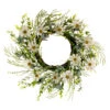 18" Rustic White Daisy Wreath -Northlight Shop dwing faq07803w 1 03367.1588349900