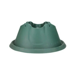 Heavy Duty Green Easy Watering Christmas Tree Stand - For Live Trees Up To 10'