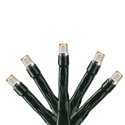 223 Classic Warm Clear LED 8-Function Twinkle Christmas Lights - 17 Ft Green Wire 3 223 Classic Warm Clear LED 8-Function Twinkle Christmas Lights - 17 Ft Green Wire