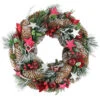 Northlight Artificial Berries And Pine Cones Frosted Artificial Christmas Wreath - 13.25-Inch, Unlit -Northlight Shop fkgdcsmsufgtscdxeadhdzvmuz8ksfyu 88061.1588370930