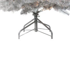 Northlight 4.5' Pre-Lit Silver Metallic Tinsel Artificial Christmas Tree - Clear Lights -Northlight Shop fy6xydltdel1cz1wyyrwwpjxg4avmtky 50155.1664552838