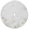48" White And Gold Snowflake Embroidered Christmas Tree Skirt 1 48" White And Gold Snowflake Embroidered Christmas Tree Skirt -Northlight Shop gch1eg7lhzij7yncegooy1icuw8rn4di 61638.1588357510