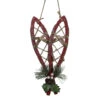 12" Red Hanging Snowshoe Christmas Wall Decoration -Northlight Shop gerson 2376930b 96677.1588405811