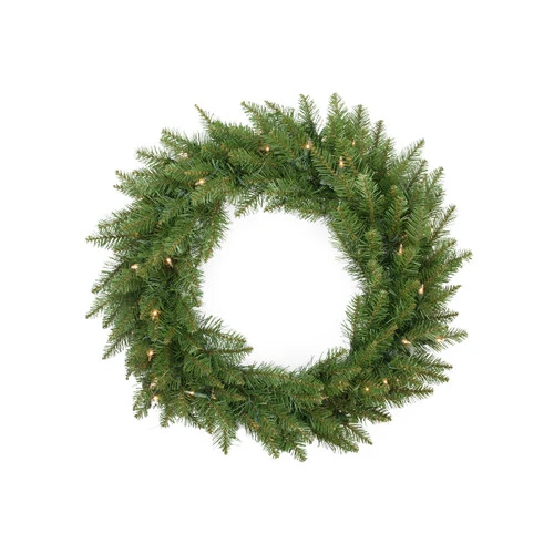 Northlight Pre-Lit Essex Pine Artificial Christmas Wreath - 24-Inch, Clear Lights 3 Northlight Pre-Lit Essex Pine Artificial Christmas Wreath - 24-Inch, Clear Lights