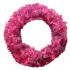 Pre-Lit Orchid Pink Cedar Pine Artificial Christmas Wreath - 36-Inch, Pink Lights -Northlight Shop inrqrzxogagxiei7v3ttoxoxwjtfiplq 26262.1588362640