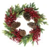 Northlight Pine Cone And Berry Artificial Christmas Wreath, 22-Inch, Unlit 2 Northlight Pine Cone And Berry Artificial Christmas Wreath, 22-Inch, Unlit -Northlight Shop jaij0xb0iv8dbg94gu62e6pqhhtodq7t 54984.1588355147
