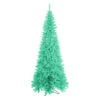 10' Pre-Lit Slim Seafoam Green Ashley Spruce Artificial Christmas Tree - Clear And Green Lights 2 10' Pre-Lit Slim Seafoam Green Ashley Spruce Artificial Christmas Tree - Clear And Green Lights -Northlight Shop k880786 1 32706.1588357763