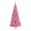 7.5' Pre-Lit Medium Ashley Spruce Artificial Christmas Tree - Pink And Clear Lights