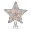 Kurt Adler 10" Lighted Silver Glittered Star Christmas Tree Topper - Clear Lights 1 Kurt Adler 10" Lighted Silver Glittered Star Christmas Tree Topper - Clear Lights -Northlight Shop ksa ul0895 54665.1665610747