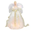 Kurt Adler 16" Lighted Ivory And Gold Angel Christmas Tree Topper - Clear Lights 2 Kurt Adler 16" Lighted Ivory And Gold Angel Christmas Tree Topper - Clear Lights -Northlight Shop ksa ul2170 32096.1588415699