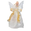 Kurt Adler 14.5" Gold And Ivory Pre-Lit Angel Christmas Tree Topper - Clear Lights -Northlight Shop ksa ul2173 92305.1588415716
