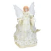 Kurt Adler 16" Lighted Gold Fiber Optic Animated Porcelain Angel Christmas Tree Topper -Northlight Shop ksa ul2184 1 08101.1588406573