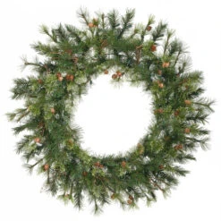 Mixed Country Pine Artificial Christmas Wreath - 36-Inch, Unlit