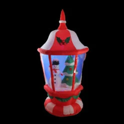 6' Pre-lit Inflatable Lantern With Snowman And Christmas Tree Outdoor Decor 7 6' Pre-lit Inflatable Lantern With Snowman And Christmas Tree Outdoor Decor -Northlight Shop lbinternational 19389 3new 40730.1588415399
