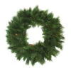Northlight White Valley Mixed Pine Artificial Christmas Wreath, 48-Inch, Unlit
