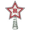 10" Lighted Red And White Star NCAA Rutgers Scarlet Knights Christmas Tree Topper 2 10" Lighted Red And White Star NCAA Rutgers Scarlet Knights Christmas Tree Topper -Northlight Shop memc col rut 690 42785.1588404170