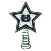 10" Lighted Blue And Gray Star NCAA Utah State Aggies Christmas Tree Topper -Northlight Shop memc col usu 690 36714.1588398635