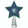 10" Lighted Green And Blue Star MLB Seattle Mariners Christmas Tree Topper