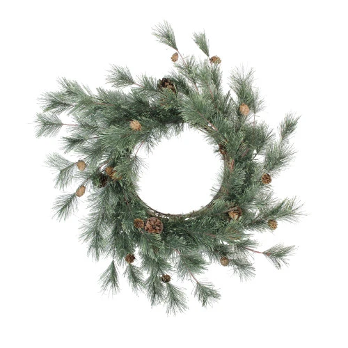 Mixed Pine Cones Artificial Christmas Wreath - 26-Inch, Unlit 4 Mixed Pine Cones Artificial Christmas Wreath - 26-Inch, Unlit - Image 2
