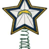 10" Yellow And Blue NFL San Diego Chargers Tree Topper 1 10" Yellow And Blue NFL San Diego Chargers Tree Topper -Northlight Shop nfl lac 69020pc 59008.1588398662
