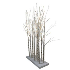 Northlight 4' LED Lighted White Twig Tree Cluster Outdoor Christmas Yard Art Decoration - 15-11350E-4 12 Northlight 4' LED Lighted White Twig Tree Cluster Outdoor Christmas Yard Art Decoration - 15-11350E-4 -Northlight Shop northlight20d2015 11350e 4 4 22188.1588362338