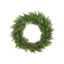 Northlight Pre-Lit Mixed Pine Artificial Christmas Wreath - 24-Inch, Clear Lights 6 Northlight Pre-Lit Mixed Pine Artificial Christmas Wreath - 24-Inch, Clear Lights -Northlight Shop northlight20m84209 02 46646.1599873093