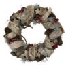 Northlight Pine Cones, Birch And Berries Artificial Christmas Wreath, 13-Inch, Unlit -Northlight Shop northlight 36193 25614.1588355263
