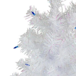 Northlight 3' Pre-Lit White Pine Slim Artificial Christmas Tree - Blue Lights -Northlight Shop northlight b03898 2 55829.1665611926