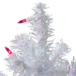 Northlight 2' Pre-Lit White Pine Slim Artificial Christmas Tree - Pink Lights 9 Northlight 2' Pre-Lit White Pine Slim Artificial Christmas Tree - Pink Lights -Northlight Shop northlight b03905 2 01451.1664811129