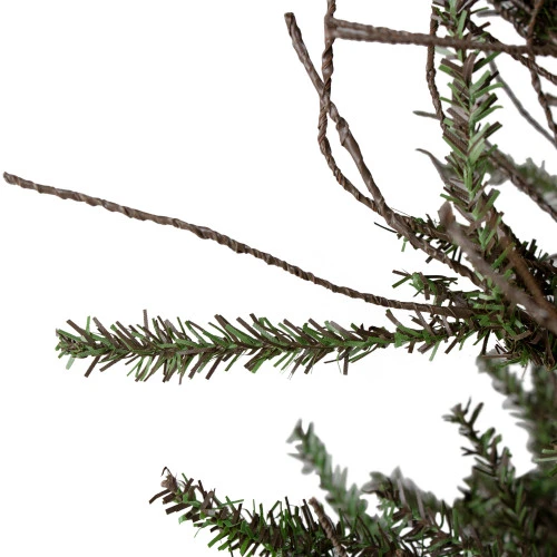 Northlight 3' Warsaw Two-Tone Twig Artificial Christmas Tree - Unlit 6 Northlight 3' Warsaw Two-Tone Twig Artificial Christmas Tree - Unlit - Image 4