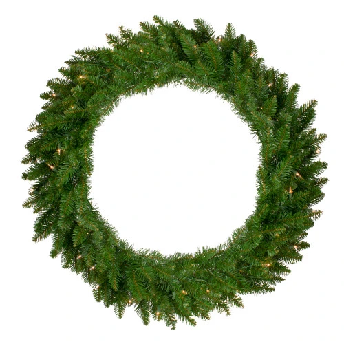 Northlight Pre-Lit Eastern Pine Artificial Christmas Wreath, 36-Inch, Clear Lights 3 Northlight Pre-Lit Eastern Pine Artificial Christmas Wreath, 36-Inch, Clear Lights